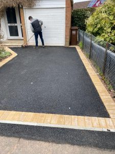 Tarmac driveway completed in Swansea in Wales