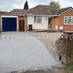 resin driveway completed West London